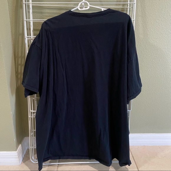 Men’s 3XL Short Sleeve Black Tee Shirt - Picture 4 of 4